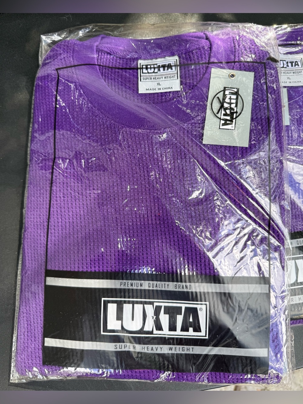 Lux Purple Men's Ribbed Overalls - Bright Purple